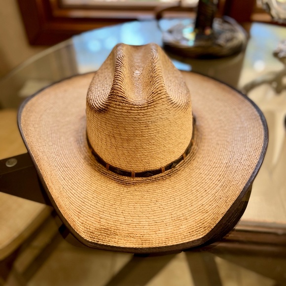 Trigger Unisex Western Straw Cowboy Hat 